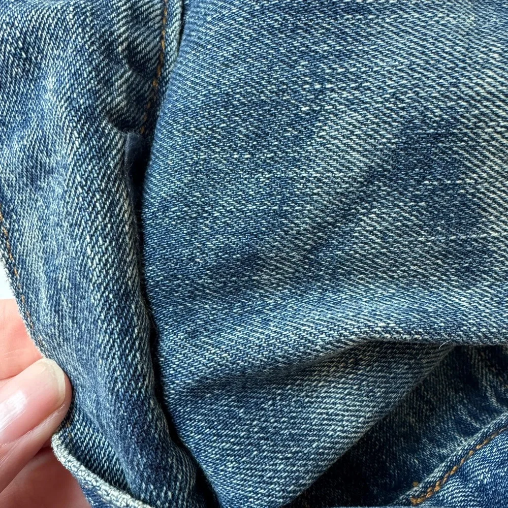 Ralph Lauren Polo Distressed Blue Denim Jacket - Picture 9 of 16